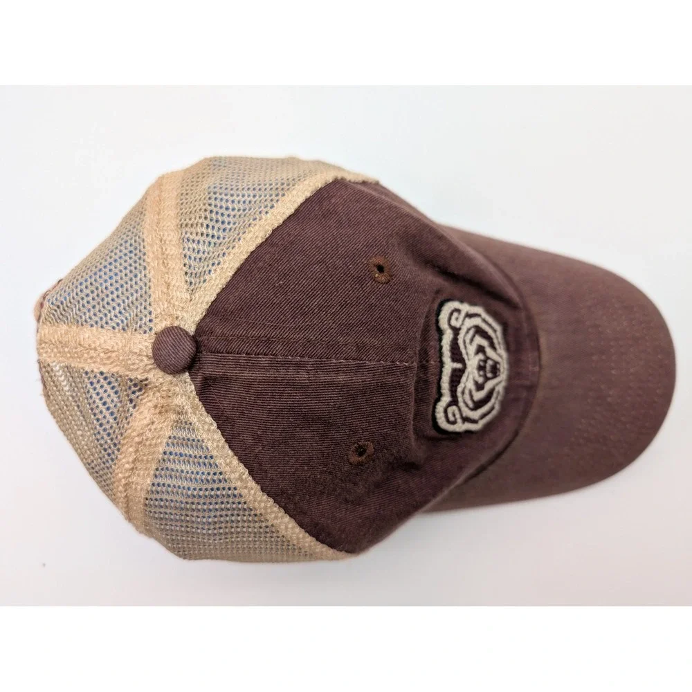 Adidas Missouri State Bears Trucker Hat Maroon Tan Snapback Cap Mens OSFM